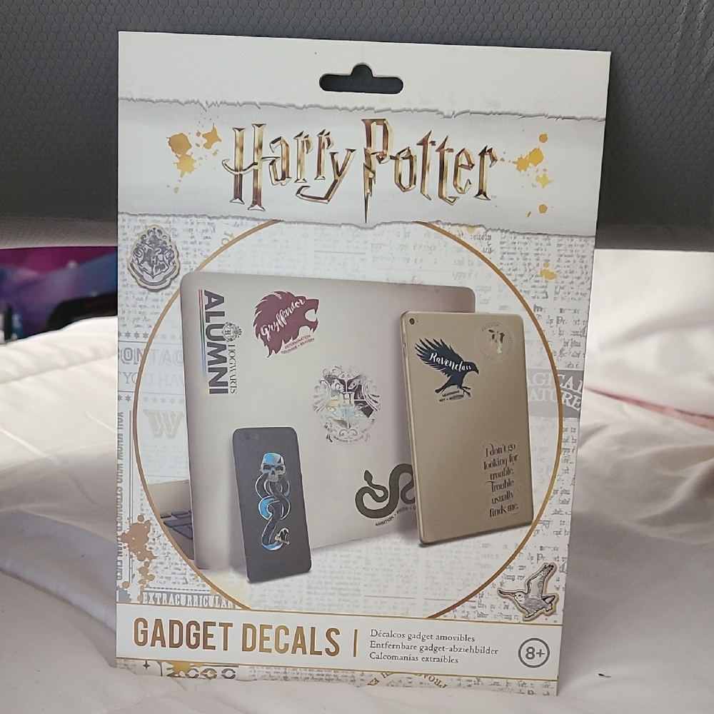 Harry Potter Gadget Decals, NWT